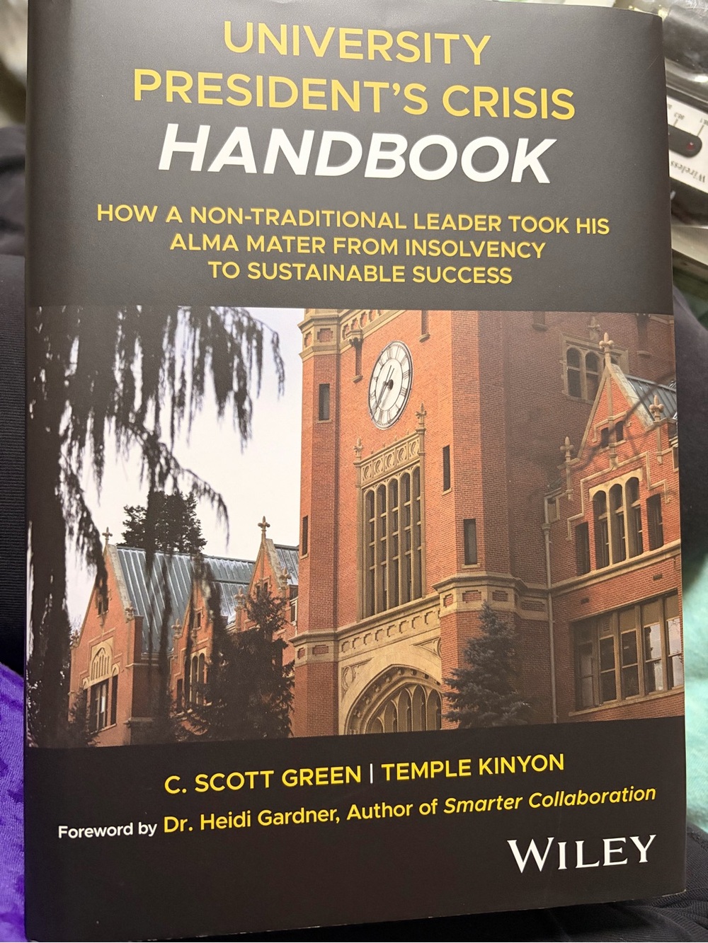 *BRAND NEW* University of Idaho President's Crisis Handbook Hard Back Book